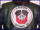 A combination of a leather jacket and embroidery applique can produce stunning visibility of your idea.